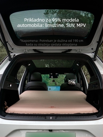CHANODUG Dvosebni samonapunjavaći automobilni madrac, pjena, materijal Chun yafang, težina 4,5 kg