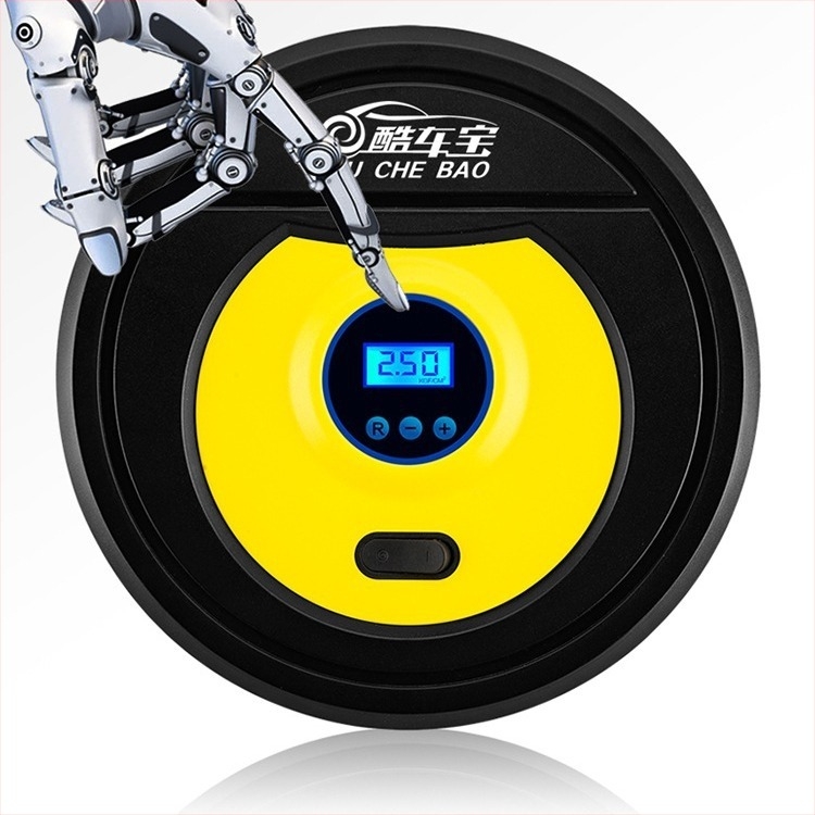 Automobilska pumpa za naflaćivanje guma s digitalnim zaslonom, 12V, 120W, 50 L/min, 3 m kabel (12V, 120W, 50 L/min, digitalni zaslon, 3 m kabel)