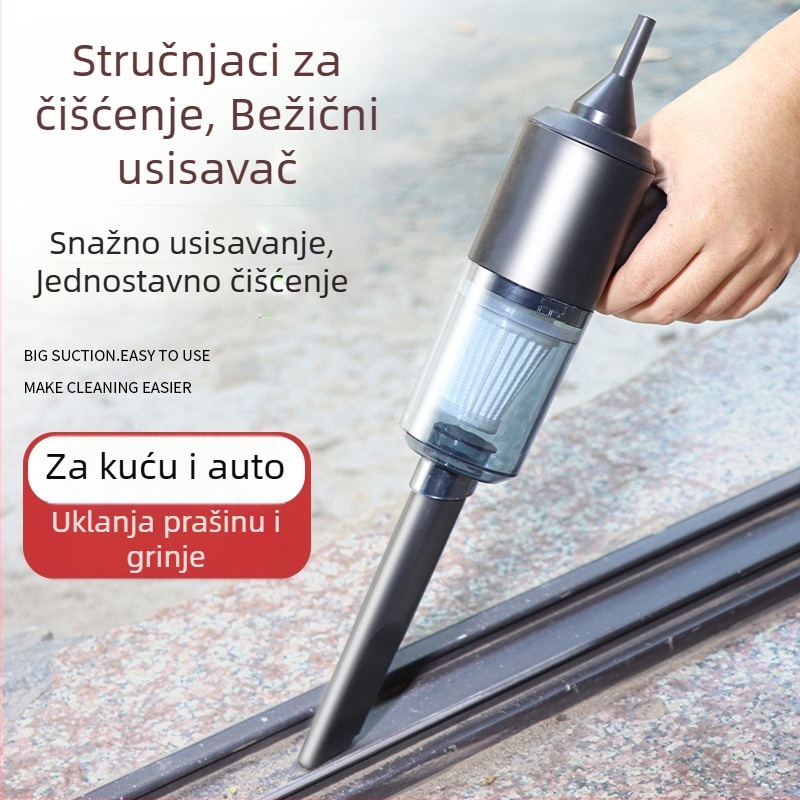 Ručni bežični usisivač s usisom 5500 Pa, 45 W, 3,7 V, punjiv