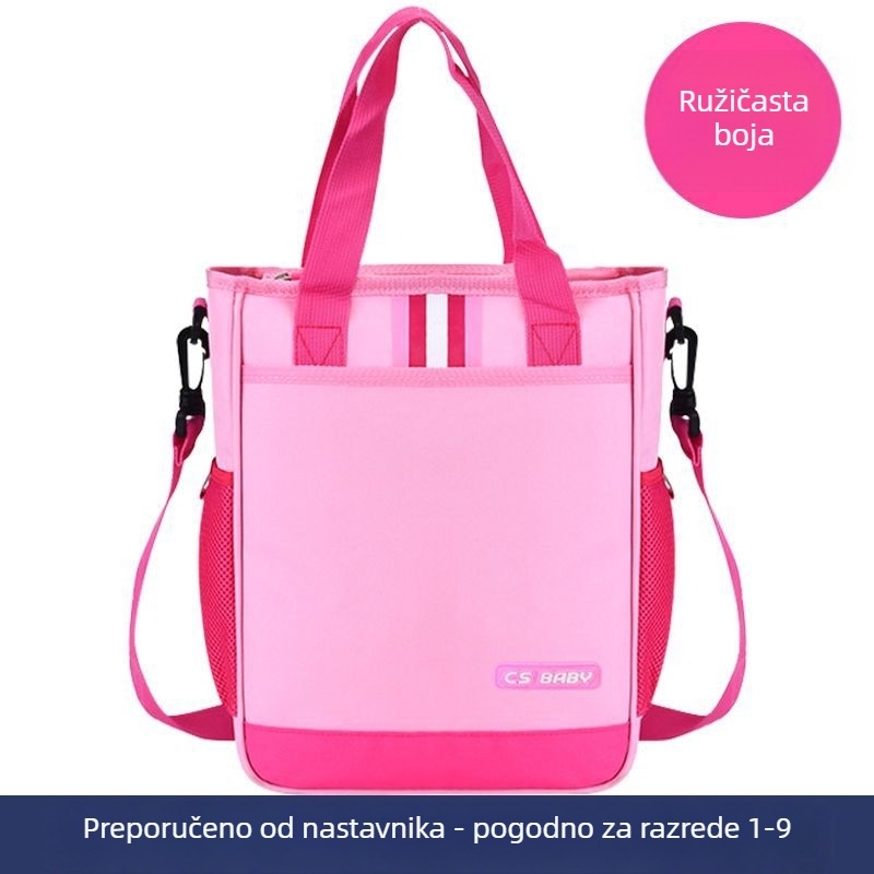 Dječja višenamjenska torba preko ramena za osnovnu školu, Oxford tkanina, prozračna, vodootporna, unisex