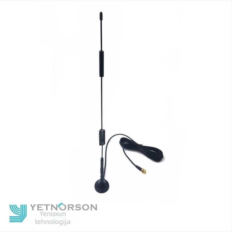 Yanoxun vanjska vertikalna antena s usisnim držačem, za GPRS/GSM, 433 MHz, 2.4 GHz/4G LTE cijeli raspon