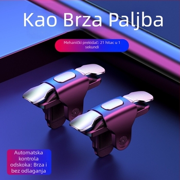 S03 bežični mini kontroler za igre s mehaničkim gumbima i povratom snage, kompatibilan s PC, iOS i Android
