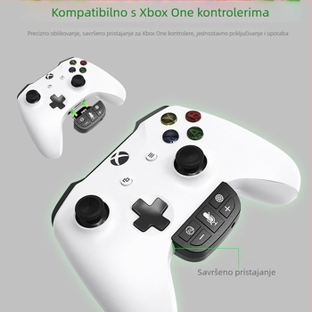 Konverter za Xbox One kontroler s pojačivačem zvuka i adapterom za slušalice (ABS)
