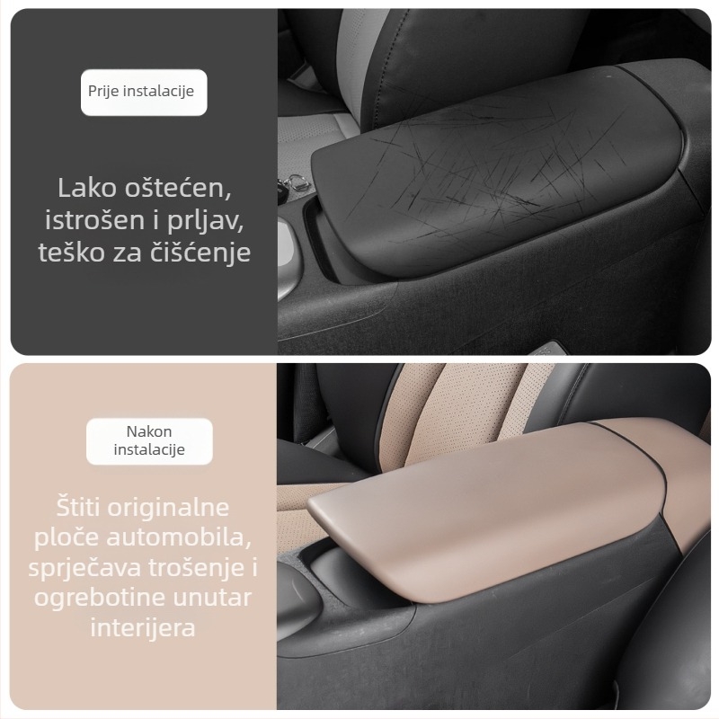 Zaštitni poklop srednji naslonjač – ABS, unutarnji dekorativni panel, kompatibilno BYD Dolphin 25 Intelligent Driving Edition