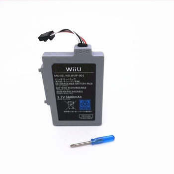 Baterija za Wii U Gamepad (s ugrađenim kapacitetom 3600mAh; model WUP-001; USB sučelje; bežična veza)