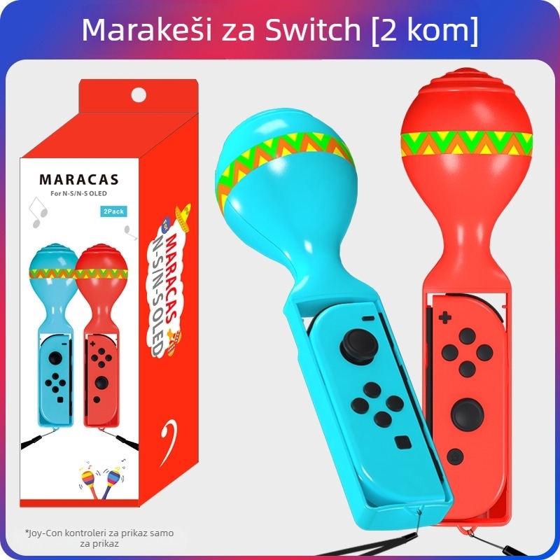 Saive S082 Joy-Con grip za Samba Hammer: Party Center, ABS materijal