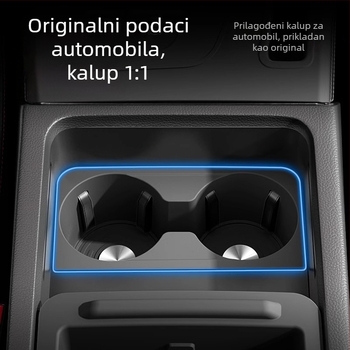 Silikonska podložka za čaše u središnjoj konzoli i kutija za pohranu za Audi Q5L