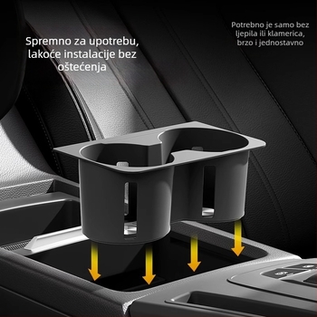 Silikonska podložka za čaše u središnjoj konzoli i kutija za pohranu za Audi Q5L