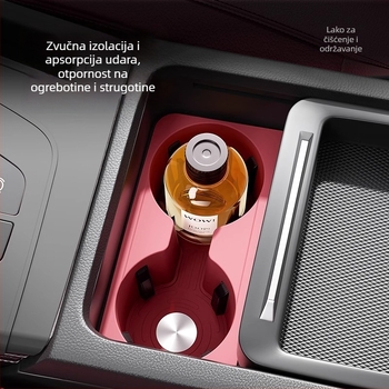 Silikonska podložka za čaše u središnjoj konzoli i kutija za pohranu za Audi Q5L