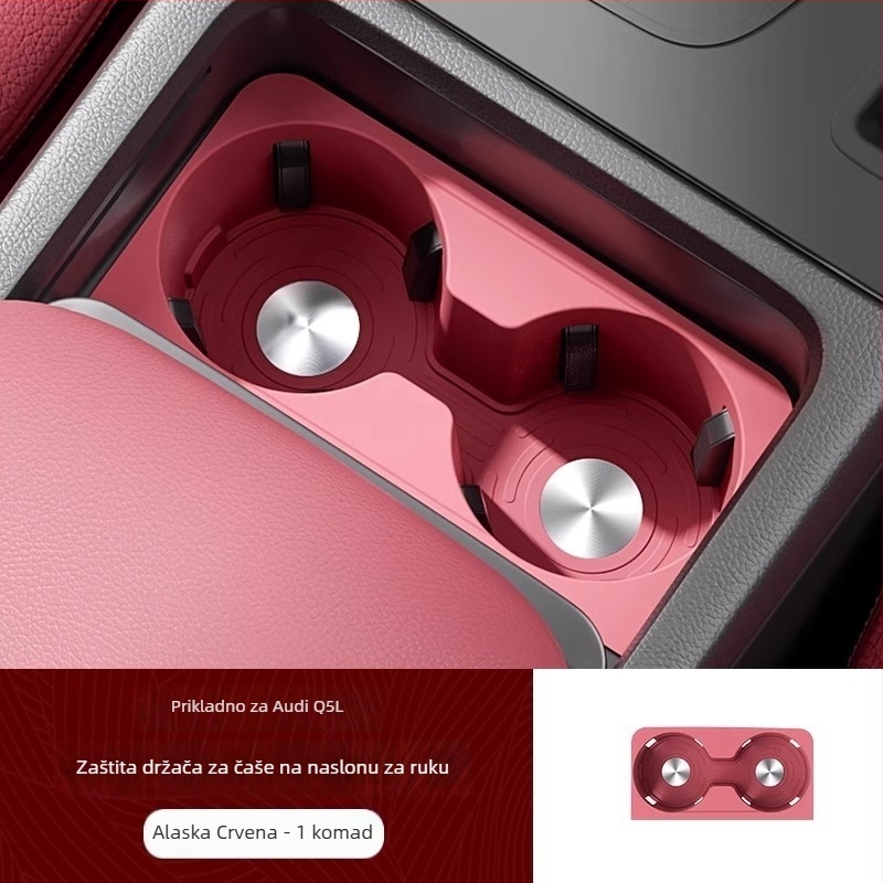Silikonska podložka za čaše u središnjoj konzoli i kutija za pohranu za Audi Q5L