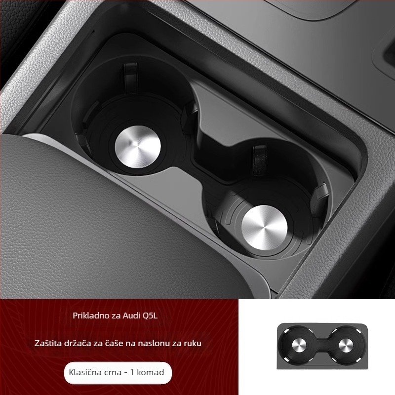 Silikonska podložka za čaše u središnjoj konzoli i kutija za pohranu za Audi Q5L