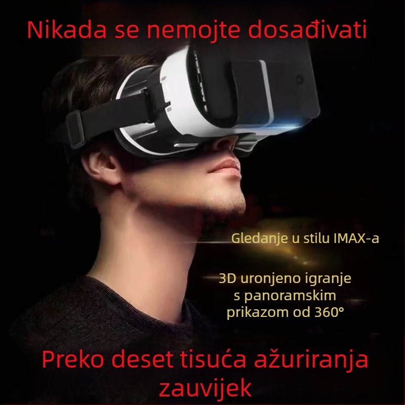 Pametne naočale za igranje, uranjajuće VR iskustvo, plastično kućište, polarizirane leće