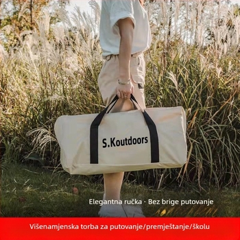 Torba za skladištenje, kubnog oblika, Oxford tkanina; idealna za putovanja i organizaciju u spavaćoj sobi; pogodna za deke, sitnice i odjeću.