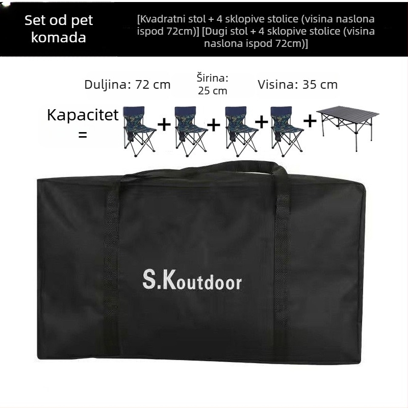 Torba za skladištenje, kubnog oblika, Oxford tkanina; idealna za putovanja i organizaciju u spavaćoj sobi; pogodna za deke, sitnice i odjeću.