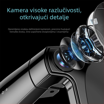 Pametne naočale s AI prijevodom i prepoznavanjem slika, 8 MP kamera, 32 GB memorije, težina 39 g, za nošenje na glavi, upravljanje dodirom i gumbom, kompatibilno s Android iOS