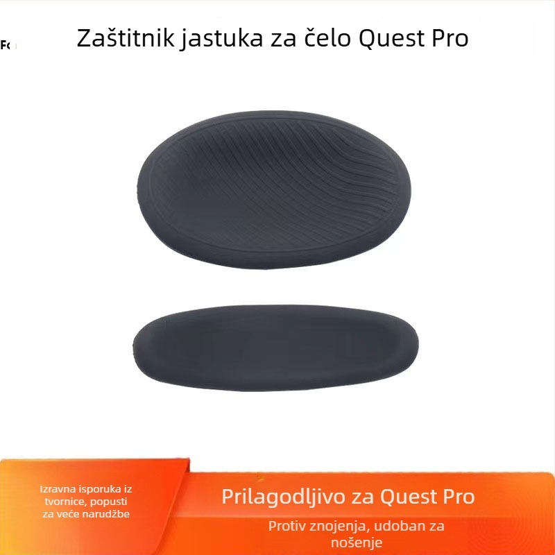Silikonska navlaka za jastuk za glavu Meta Quest Pro – zaštita od znoja za VR naočale (OEM obrada, pakirano)