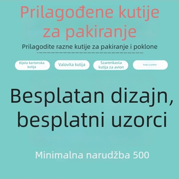 Prilagođena sklopiva papirnata kutija, 250gsm, tisak: offset, reljef, UV, podrijetlo Shenzhen