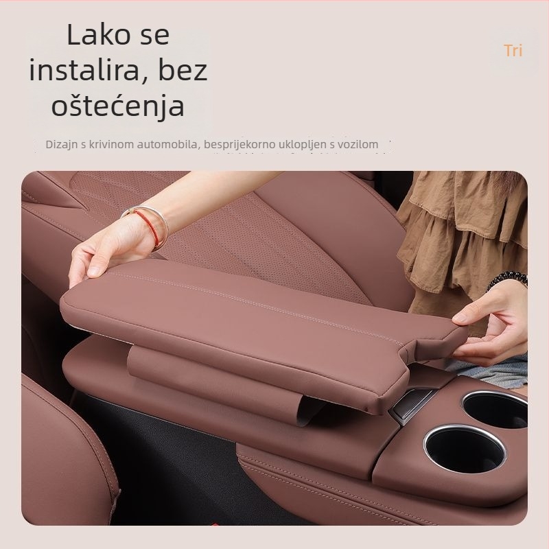 Podizna podloga za drzac ruke za Changan UNIZ s podrškom za lakat, pamukasta podloga za središnju konzolu i zaštitna navlaka protiv trošenja