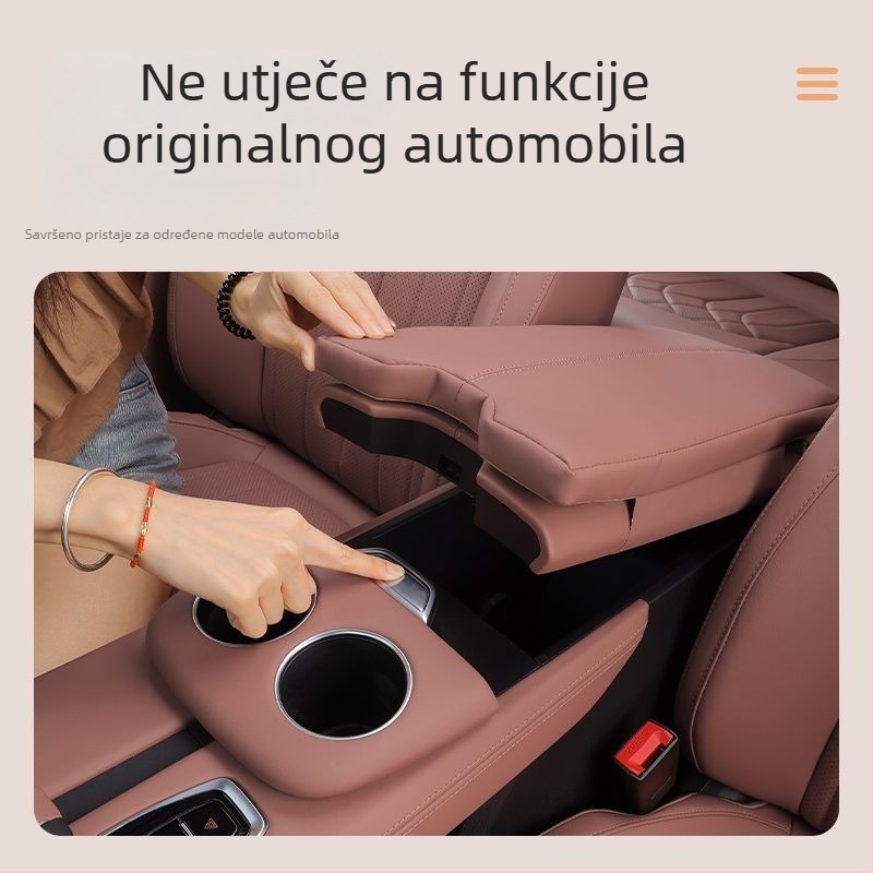Podizna podloga za drzac ruke za Changan UNIZ s podrškom za lakat, pamukasta podloga za središnju konzolu i zaštitna navlaka protiv trošenja