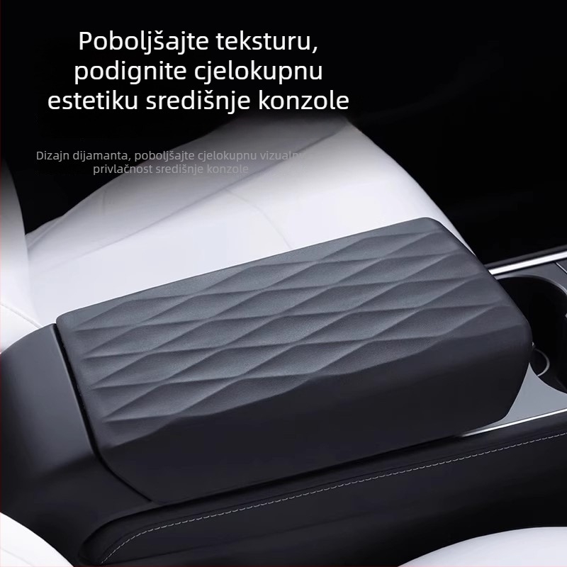 Zaštitni pokrov središnje konzole Tesla Model 3/Y, TPE dodatak za unutarnje prilagodbe