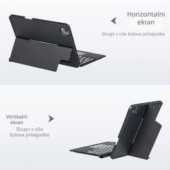 Kućište s tipkovnicom za iPad 10. generacije, Bluetooth bežična tipkovnica, zaštitna futrola (izdano 2022)