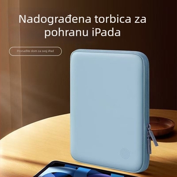 Unisex kožna torba za tablet i prijenosno računalo, ručna prijenosna torba, vodootporna i otporna na padove, 11 inča