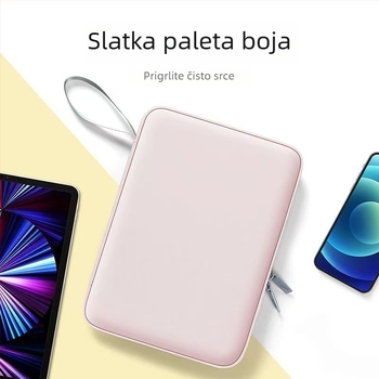 Unisex kožna torba za tablet i prijenosno računalo, ručna prijenosna torba, vodootporna i otporna na padove, 11 inča