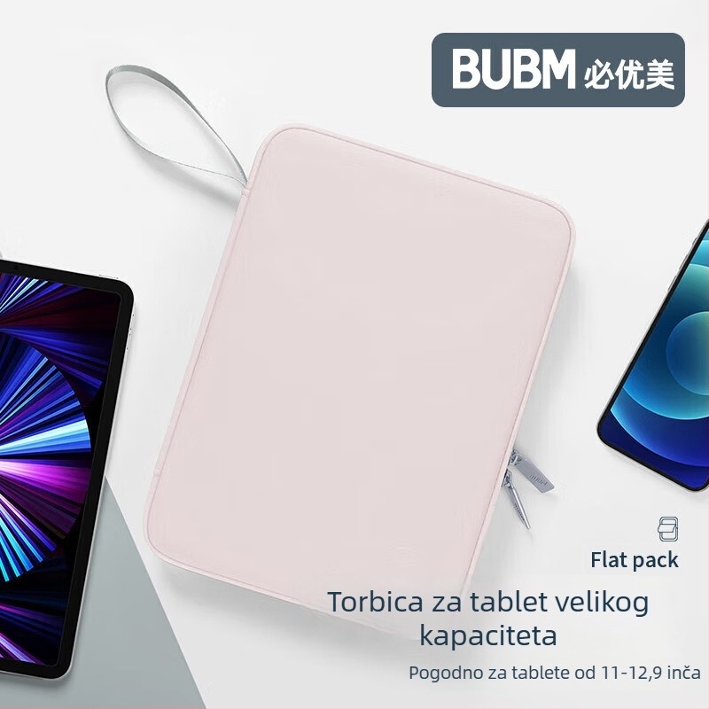 Unisex kožna torba za tablet i prijenosno računalo, ručna prijenosna torba, vodootporna i otporna na padove, 11 inča