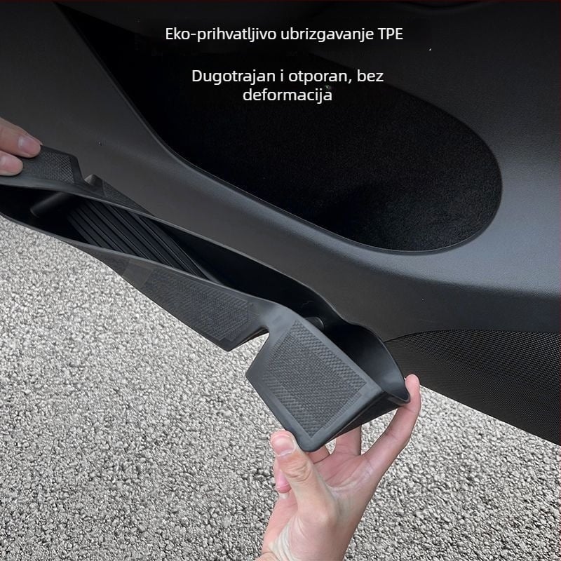 Liner ladice za pohranu za Tesla Model 3/Y: unutarnji panel vrata i središnja ladica za pohranu, plastika, lijepljenje