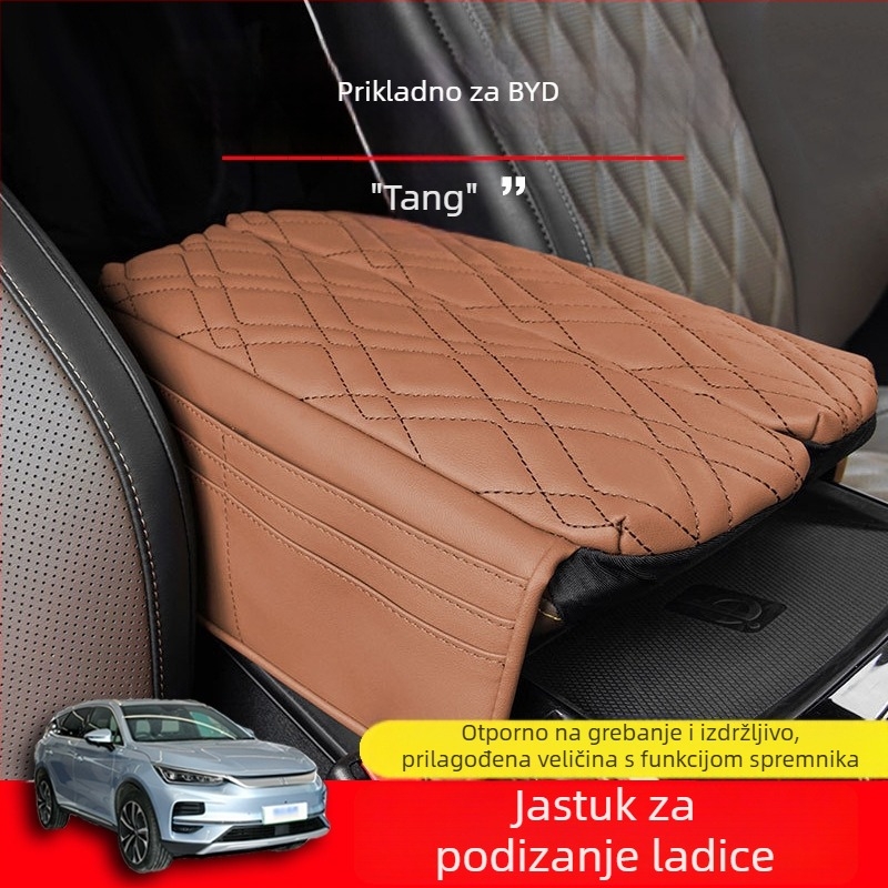 Kryt središnje konzole za naslon za ruku s podiznom jastučićem BYD Tang DMI/EV – zaštitni pokrov unutrašnjosti automobila