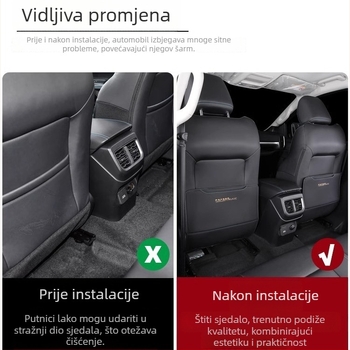 VEELVEE Zaštitnik stražnje naslonske obloge Ford Ranger 2023, unutarnja zaštita, Materijal: Drugi, Marka VEELVEE