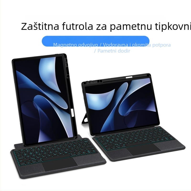 Pametna futrola s tipkovnicom za Huawei MatePad Air 12-inčni Pro (2024) s magnetskom odvojivom tipkovnicom