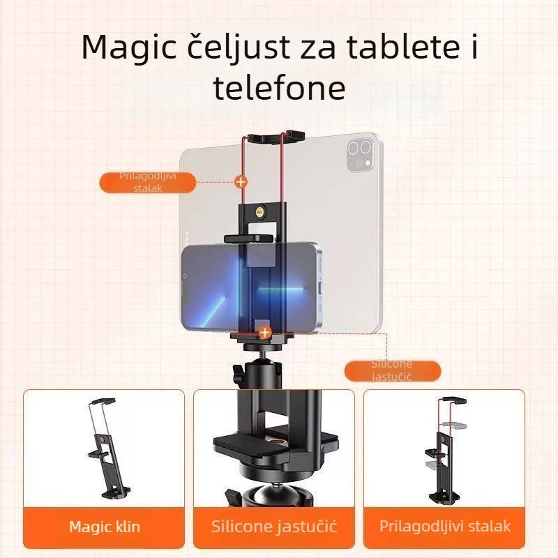 Junrun Stolni držač za uređaje – univerzalni, plastični, prilagodljivi