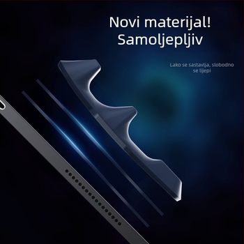Memo plosnati držač za tablet — silikon, protuklizni, bez vibracija, 30 g