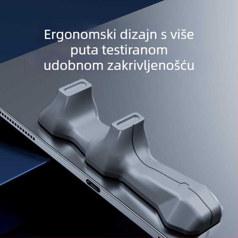 Drška za tablet od silikona, model Z24A, univerzalna kompatibilnost, ljepiljivo pričvršćivanje, plosnat grip, perivo