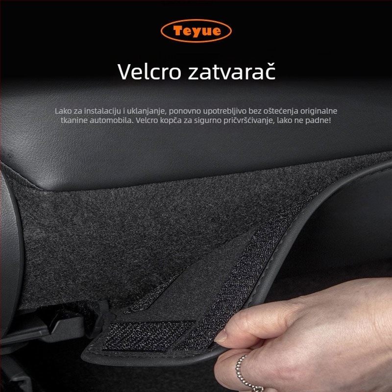 Zaštita stražnje stranice automobila od prave kože, vodootporna, otporna na ogrebotine, univerzalna primjena