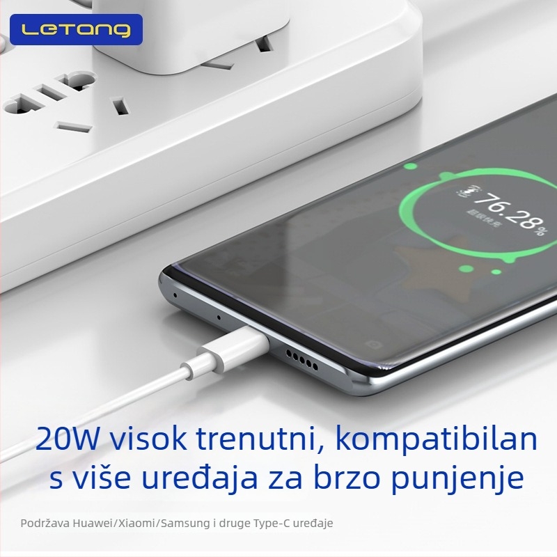 USB-C kabel za brzo punjenje za iPhone 15/16 Pro, 20W PD, dužina 0,5–1 m, TPE materijal
