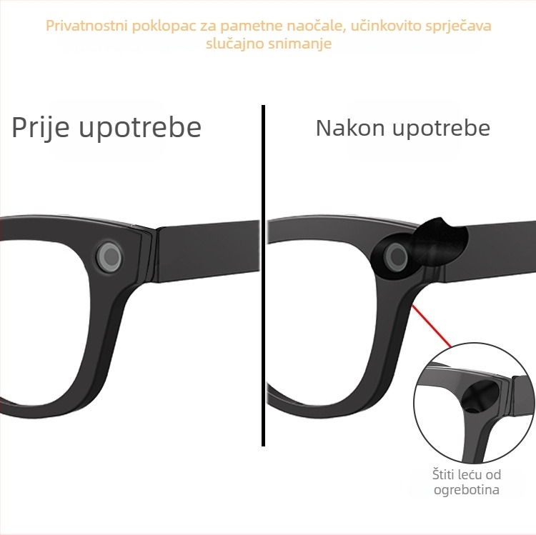 Kamera poklopac od ABS plastike s rotirajućom zaštitom privatnosti, za računalo i tablet, model T9