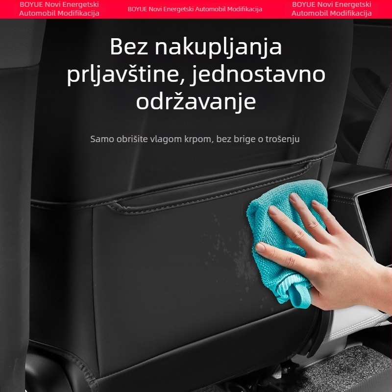 Zaštitna podloga za stražnju klupu za Tesla Model Y i Model 3 — zaštita od prljavštine, unutarnji dodatak — Boyue