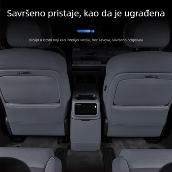 Stražnji zaštitni pokrov sjedala protiv udara za Lynk & Co 900 – mikrovlaknena koža, kod LK900ft, jednostavan stil, marka Special