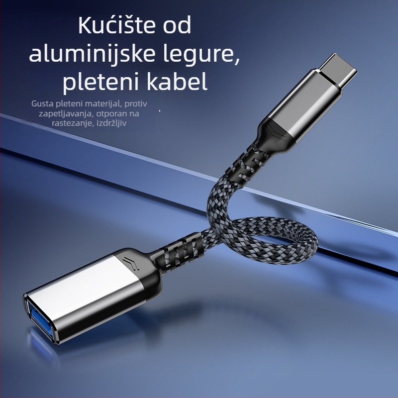 USB 3.0 OTG kabel adapter za mobitele i tablete, auto upotreba