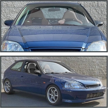 SPOON Stražnji retrovizor za Honda Civic 1990-2000 EG EK – Dvostruka vrata / Četiri vrata, Modificirano, Model 721