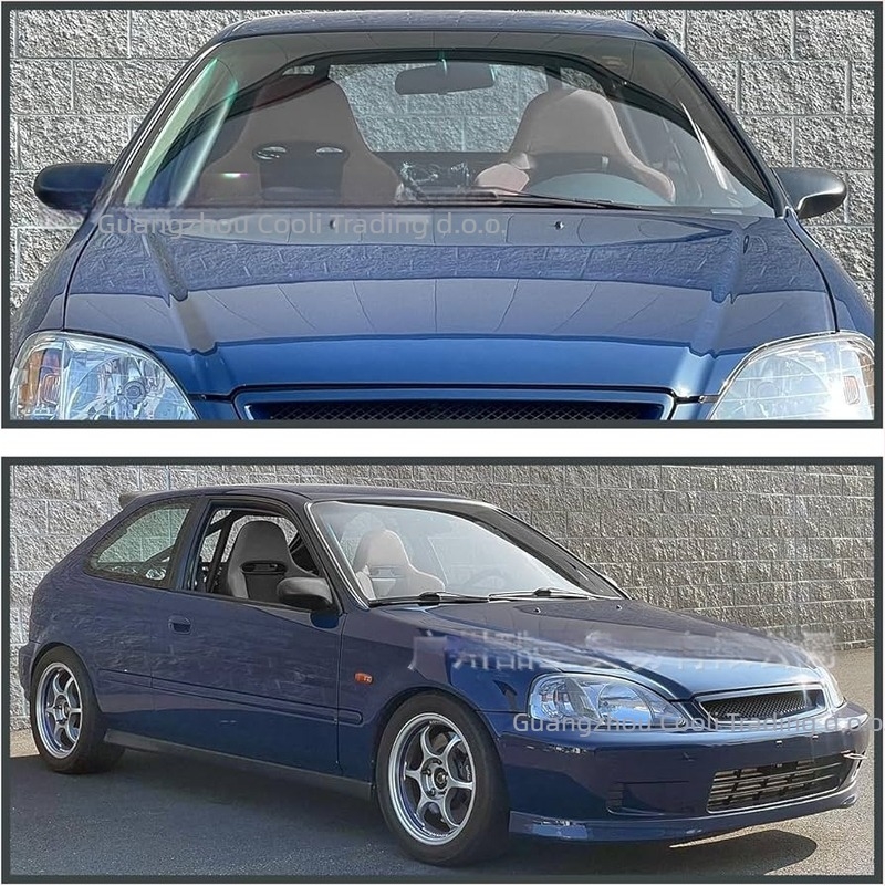 SPOON Stražnji retrovizor za Honda Civic 1990-2000 EG EK – Dvostruka vrata / Četiri vrata, Modificirano, Model 721