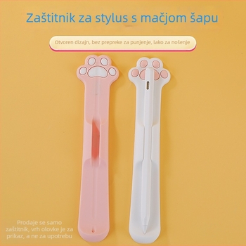 Silikonska zaštitna futrola za iPad stylus s adhezivnom pozadinom i magnetskim držačem za Apple Pencil (gen 1 i gen 2)