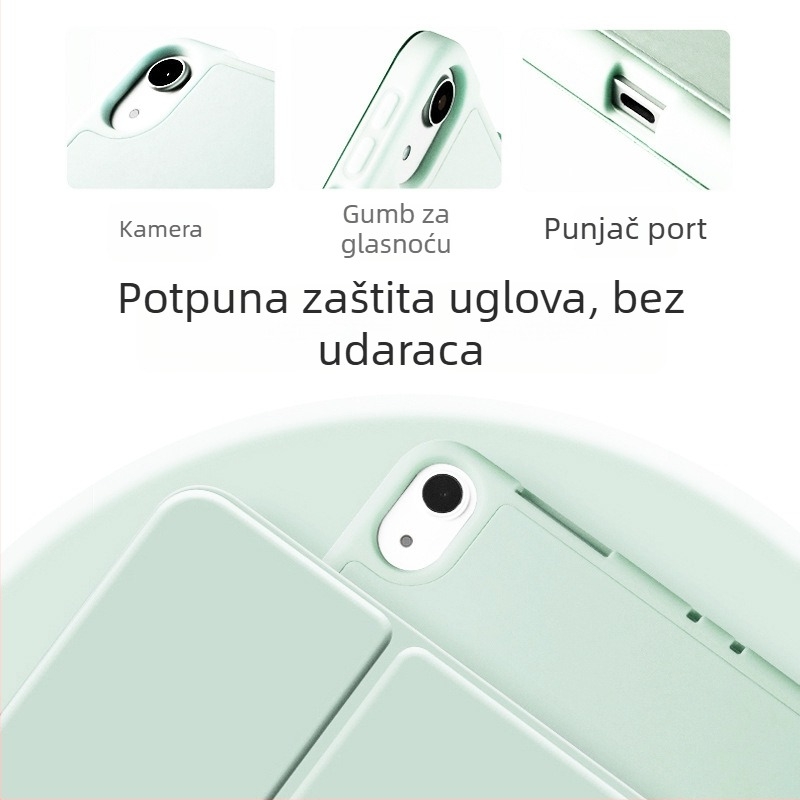 Etui za iPad - umjetna koža, otpornost na pad, funkcija spavanja, za Apple iPad