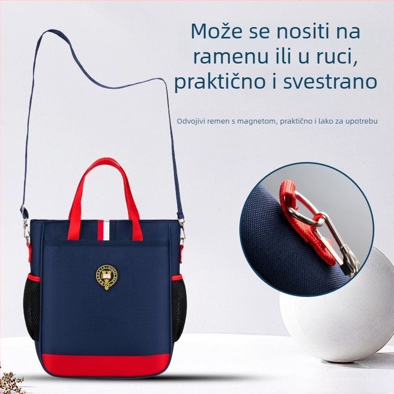 Torba za dopunsku nastavu za osnovnoškolce | Unisex | Oxford materijal | Vodootporna i otporna na habanje | Neurobridge sustav nošenja