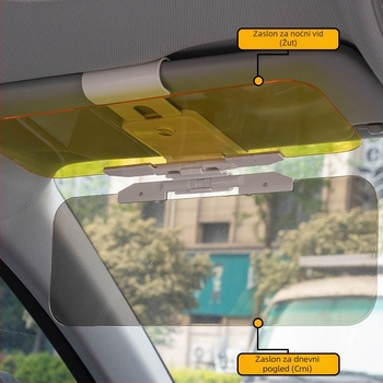 Auto anti-sjajno ogledalo, montaža klikom, univerzalna kompatibilnost, ispis logotipa dostupan, prilagodba