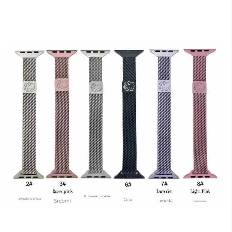 Remen od nehrđajućeg čelika za Apple Watch, jednostavan stil