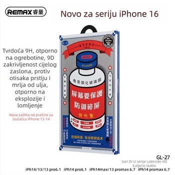 Remax kaljeno staklo za prednji ekran iPhone 14 Pro Max, HD