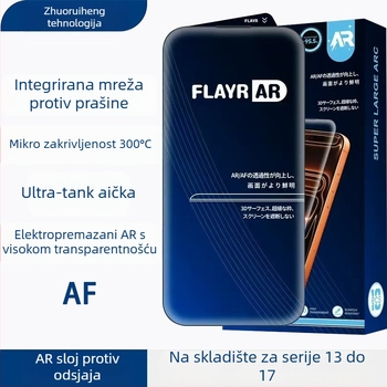 Nothing zaštita zaslona od kaljenog stakla za prednji zaslon iPhone 14 Pro Max, anti-refleksija, antiotisak